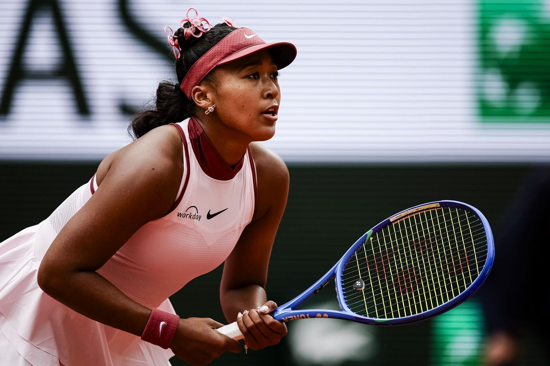 Naomi Osaka at the 2025 French Open - Day Two - Source: Getty